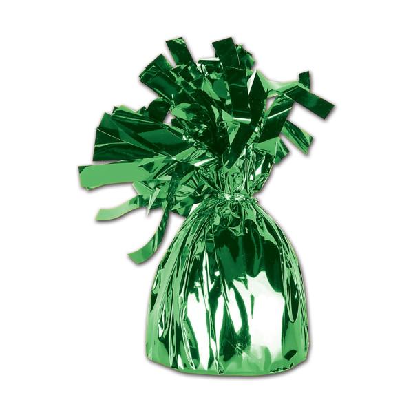 Balloon Accessories | Green Metallic Wrapped Balloon Weights (Pack Of 12) Balloon Accessories Balloon Accessories