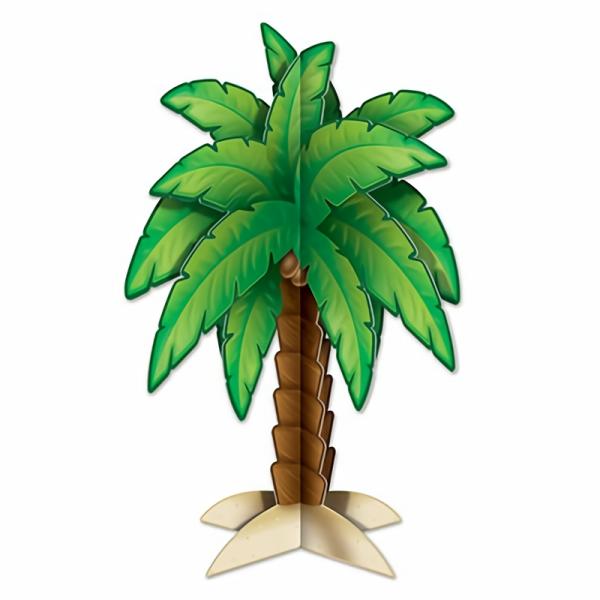 Centerpieces | 3-D Palm Tree Centerpiece (Pack Of 12) Centerpieces Centerpieces