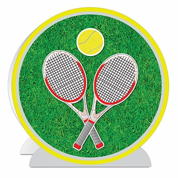 Centerpieces | 3-D Tennis Centerpiece (Pack Of 12) Centerpieces Centerpieces