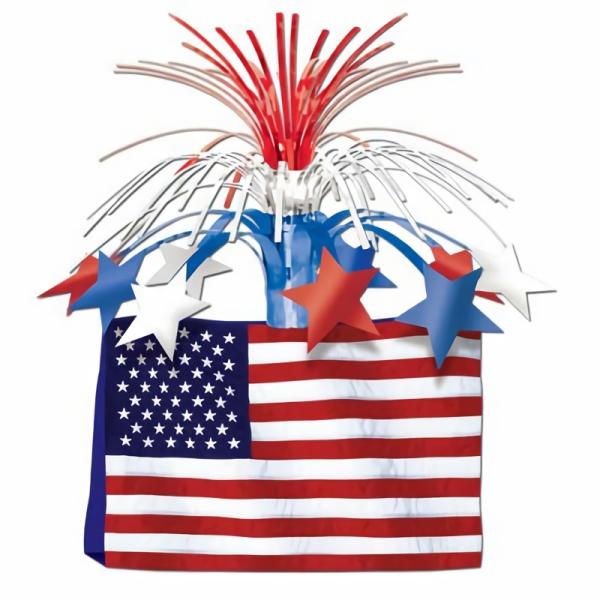 Centerpieces | American Flag Centerpiece (Pack Of 12) Centerpieces Centerpieces