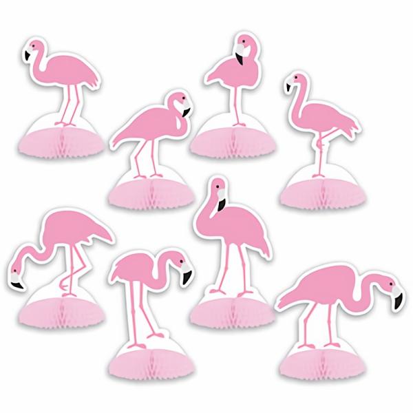 Centerpieces | Flamingo Mini Centerpieces (Pack Of 96) Centerpieces Centerpieces