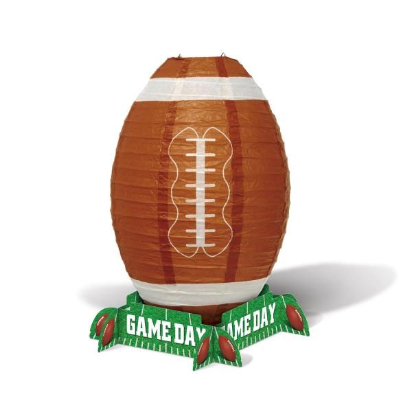 Centerpieces | Game Day Football Lantern Centerpiece (Pack Of 12) Centerpieces Centerpieces