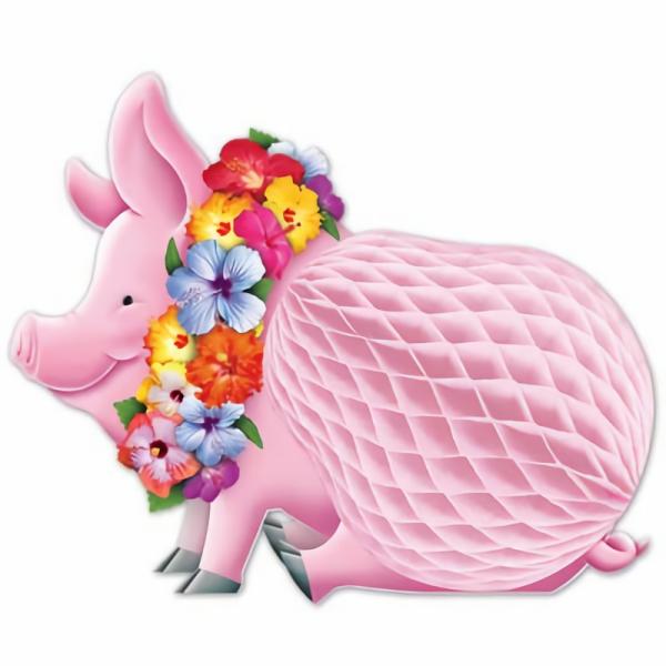 Centerpieces | Luau Pig Centerpiece (Pack Of 12) Centerpieces Centerpieces