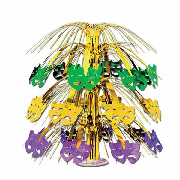 Centerpieces | Mardi Gras Cascade Centerpiece (Pack Of 6) Centerpieces Centerpieces