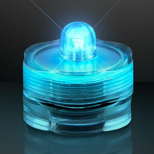 Centerpieces | Turquoise Submersible Led Lights (Pack Of 12) Centerpieces Centerpieces