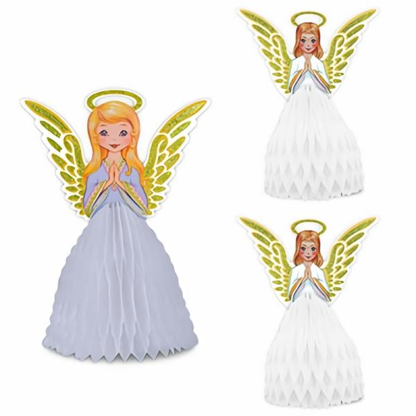 Centerpieces | Vintage Christmas Angel Centerpiece Set (Pack Of 12) Centerpieces Centerpieces