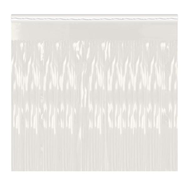 Curtains | White Deluxe Metallic Fringe Drapes (Pack Of 6) Curtains Curtains