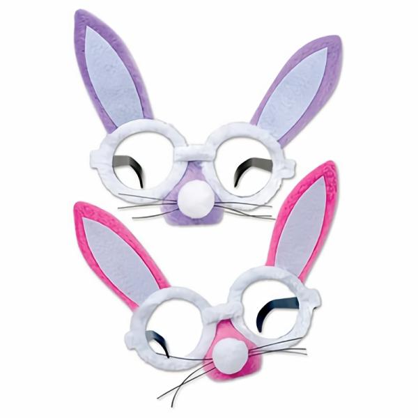 Eyeglasses | Plush Bunny Glasses (Pack Of 12) Costume Accessories Eyeglasses