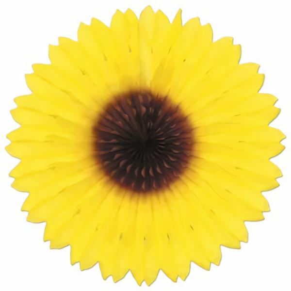 Fans | Sunflower Fan (Pack Of 12) Fans Fans