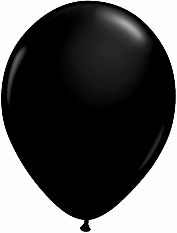 Latex Balloons | 12" Black Crystal Balloons (Pack Of 100) Balloons Latex Balloons