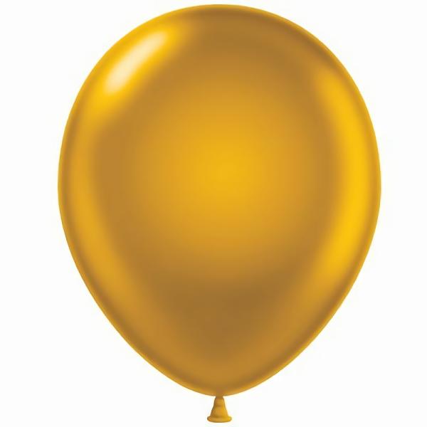 Latex Balloons | 12" Metallic Gold Balloons (Pack Of 100) Latex Balloons