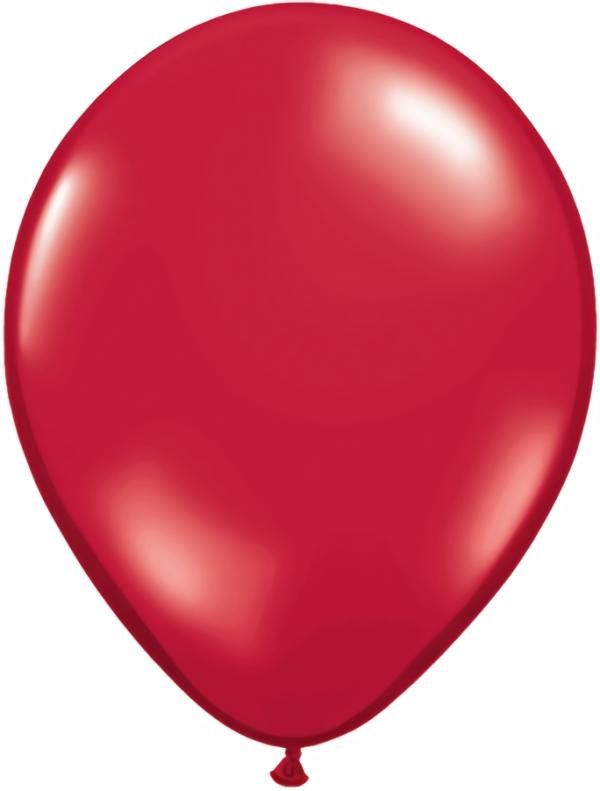 Latex Balloons | 12" Red Crystal Balloons (Pack Of 100) Balloons Latex Balloons