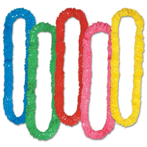 Leis | Assorted Soft-Twist Poly Leis (Pack Of 144) Costume Accessories Leis