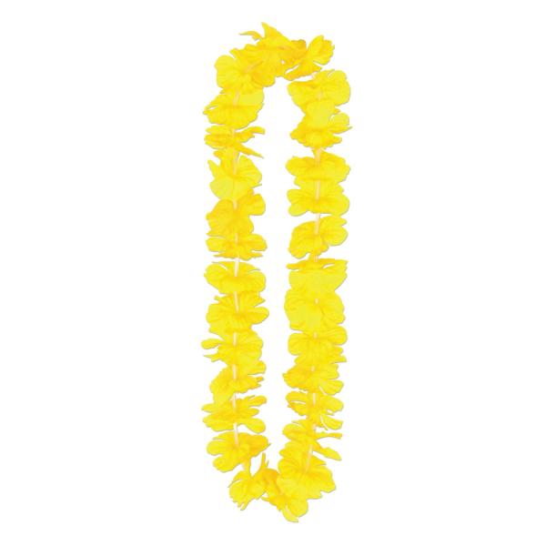 Leis | Yellow Silk ‘n Petals Party Leis (Pack Of 12) Costume Accessories Leis