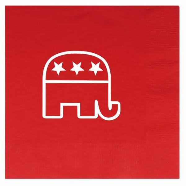 Napkins | Republican Luncheon Napkins (Pack Of 192) Napkins Napkins