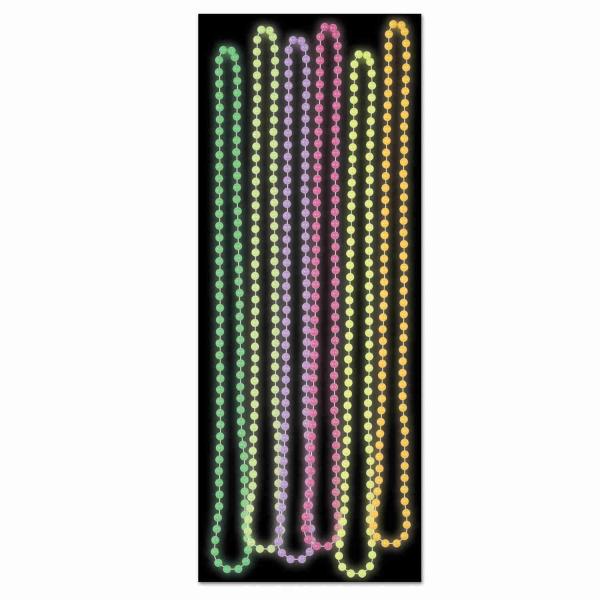 Necklaces | Glow In The Dark Party Beads (Pack Of 72) Costume Accessories Necklaces