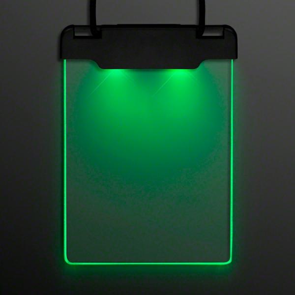 Necklaces | Green Space Glow Badge Necklaces (Pack Of 12) Costume Accessories Necklaces