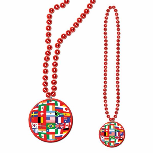 Necklaces | International Party Beads (Pack Of 12) Costume Accessories Necklaces