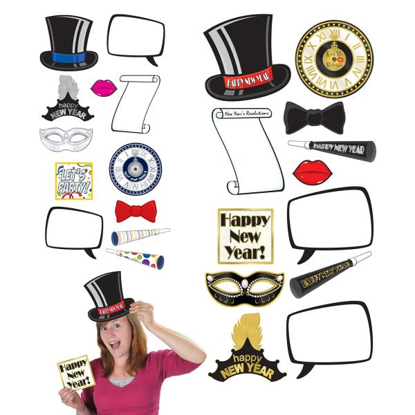 Photo Fun Signs | New Year Photo Fun Signs (Pack Of 12Pks Of 12Pcs) Photo Fun Photo Fun Signs