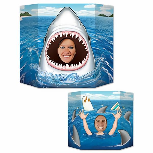 Photo Props | Shark Photo Prop (Pack Of 6) Photo Fun Photo Props