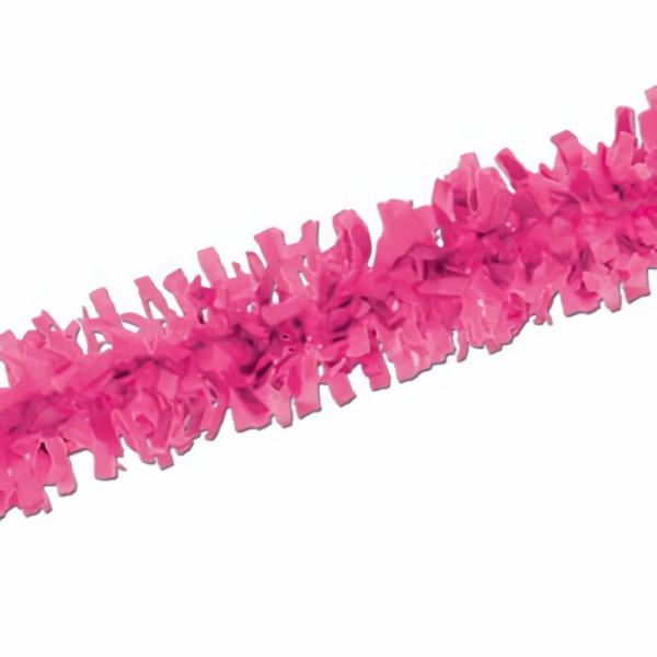 Garlands | Cerise Tissue Festooning (Pack Of 12) Garlands Garlands