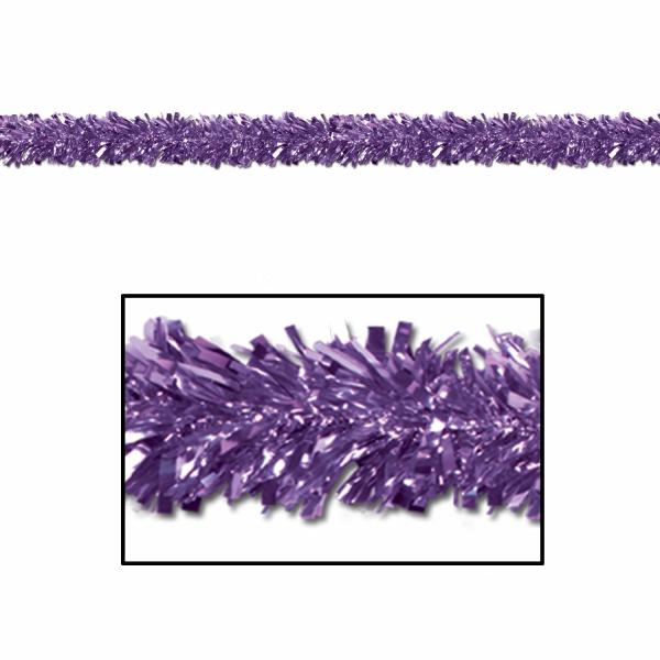 Garlands | Purple 6-Ply Metallic Festooning Garland (Pack Of 12) Garlands Garlands