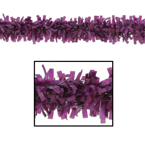 Garlands | Purple Tissue Festooning (Pack Of 12) Garlands Garlands