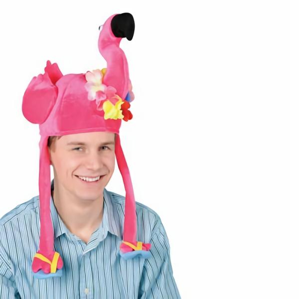 Headbands | Plush Flamingo Hat (Pack Of 6) Headbands Headbands