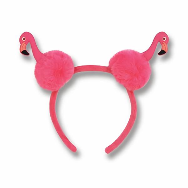 Headbands | Flamingo Pom-Pom Headband (Pack Of 12) Headbands Headbands