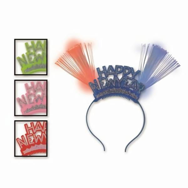 Headbands | New Year Fiber Optic Headbands (Pack Of 12) Headbands Headbands