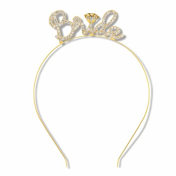 Headbands | Rhinestone Bride Headband (Pack Of 12) Headbands Headbands