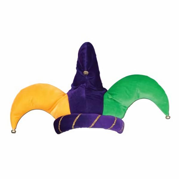 Novelty Hats | Plush Jester Hat (Pack Of 6) Headwear Novelty Hats