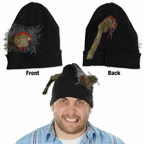 Novelty Hats | Rat Knit Cap (Pack Of 12) Headwear Novelty Hats