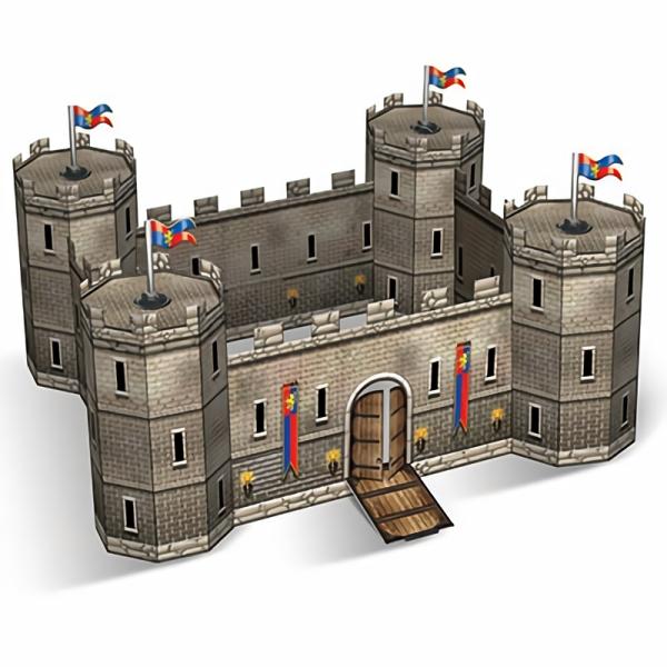 Centerpieces | 3-D Castle Centerpiece (Pack Of 12) Centerpieces Centerpieces