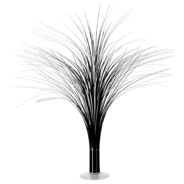 Centerpieces | Black & Silver Metallic Spray Centerpiece (Pack Of 6) Centerpieces Centerpieces